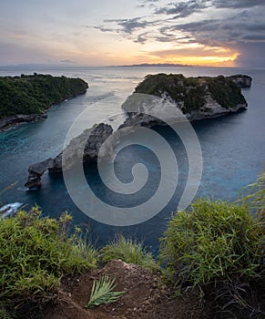 Atuh Beach at Nusa Penida Bali