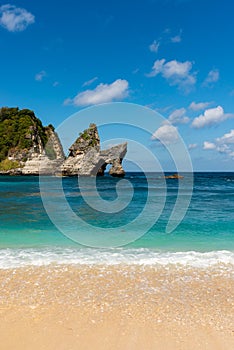 Atuh Beach in Nusa Penida, Indonesia