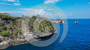 Atuh Beach Viewpoint in Nusa Penida, Indonesia