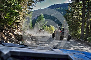 ATV driving in Whistler