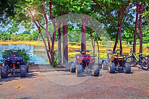 ATV park in the park