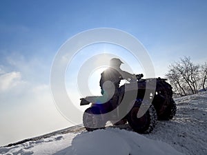 ATV rider.