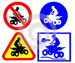 ATV traffic signs sites