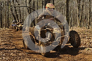 ATV woods racing 2