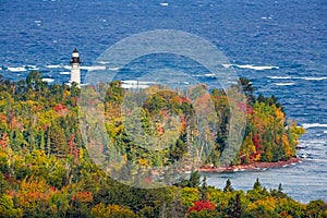 Au Sable Light in Autumn photo