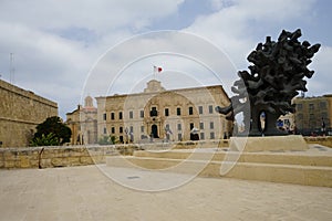 The Auberge de Castille is an auberge in Valletta, Malta, that now houses the Office of the Prime Minister of Malta.