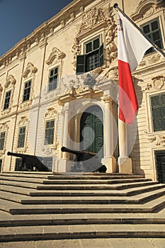 Auberge de Castille. Valetta, Malta.