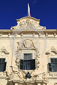 Auberge de Castille in Valletta, Malta photo