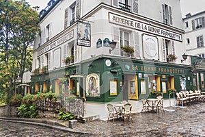 Auberge de la Bonne Franquette restaurant, Paris France