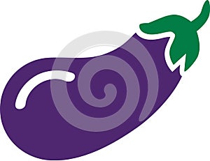 Aubergine icon eggplant