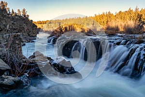 Aubrey Falls on the Deschutes River in Bend