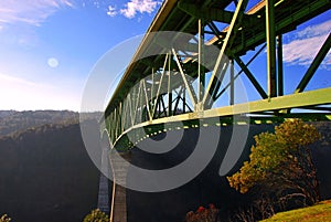 Auburn Bridge Foresthill California highest photo