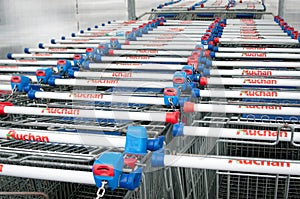 Auchan shopping carts
