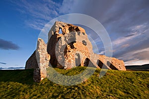 Auchindoun Castle, Dufftown, Moray, Scotland