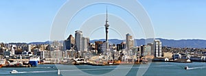 Auckland City Panorama, New Zealand