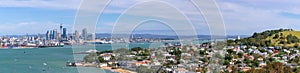 Auckland city panoramic view, New Zealand