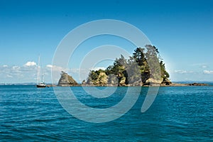 Auckland Harbour - Three Sisters