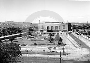 Auckland New Zealand, Central Railway station.