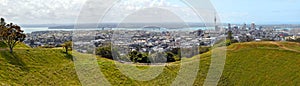 Auckland Panorama from Mount Eden, New Zealand