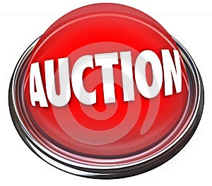 Auction Button Flashing Light Item Sale Highest Bidder photo