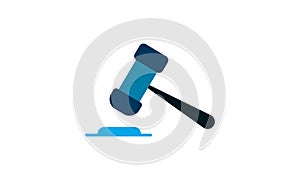 Auction icon flat design best vector icon