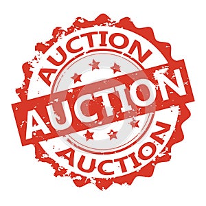 Auction vector stamp