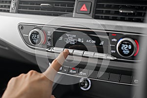 Audi a4 with digital air conditioning