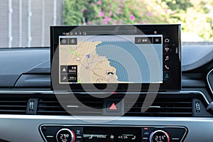 Audi A4 Sedan 2020 Dashboard