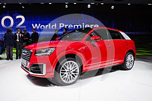 Audi Q2 in Geneva