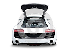 Audi R8 sports car engine