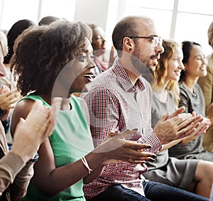 Audience Applaud Clapping Happiness Appreciation Training Concept