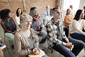 Audience Casual Conference Convention Seminar Concept