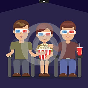 Audiences at the premiere of the blockbuster.