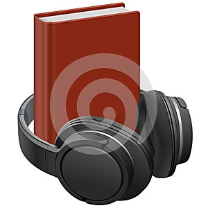 Audio book illustration