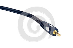 Audio cable with jack plug