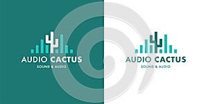 Audio cactus logo