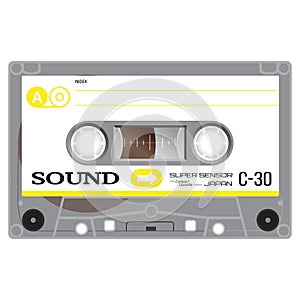 Audio cassette tape