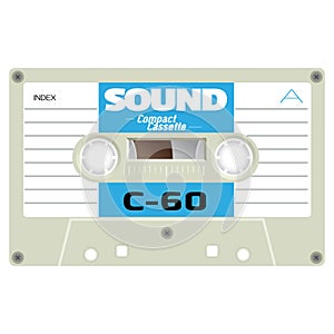 Audio cassette tape