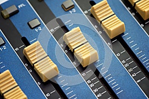 Audio faders