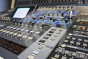 Audio Production Switcher of Television Broadcast