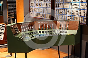 Audio recording studio .