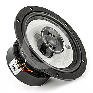 Audio Speaker isolated on white background