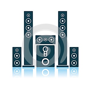 Audio System Speakers Icon