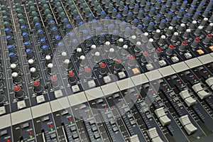 Audio Video Mixing Controller Console