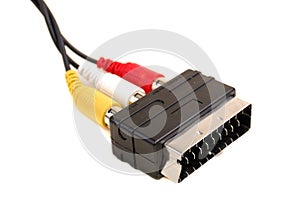 Audio-Video SCART-RCA adapter