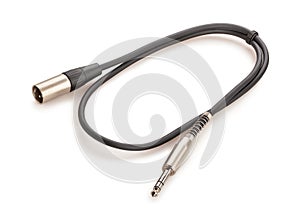 audio xlr trs cable path isolated