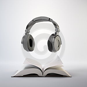 Audiobook concept photo