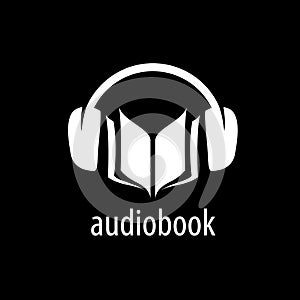 Audiobook. Vector logo template