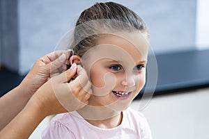 Audiology Hearing Aid For Child photo