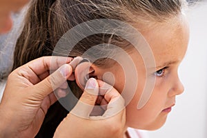 Audiology Hearing Aid For Child photo